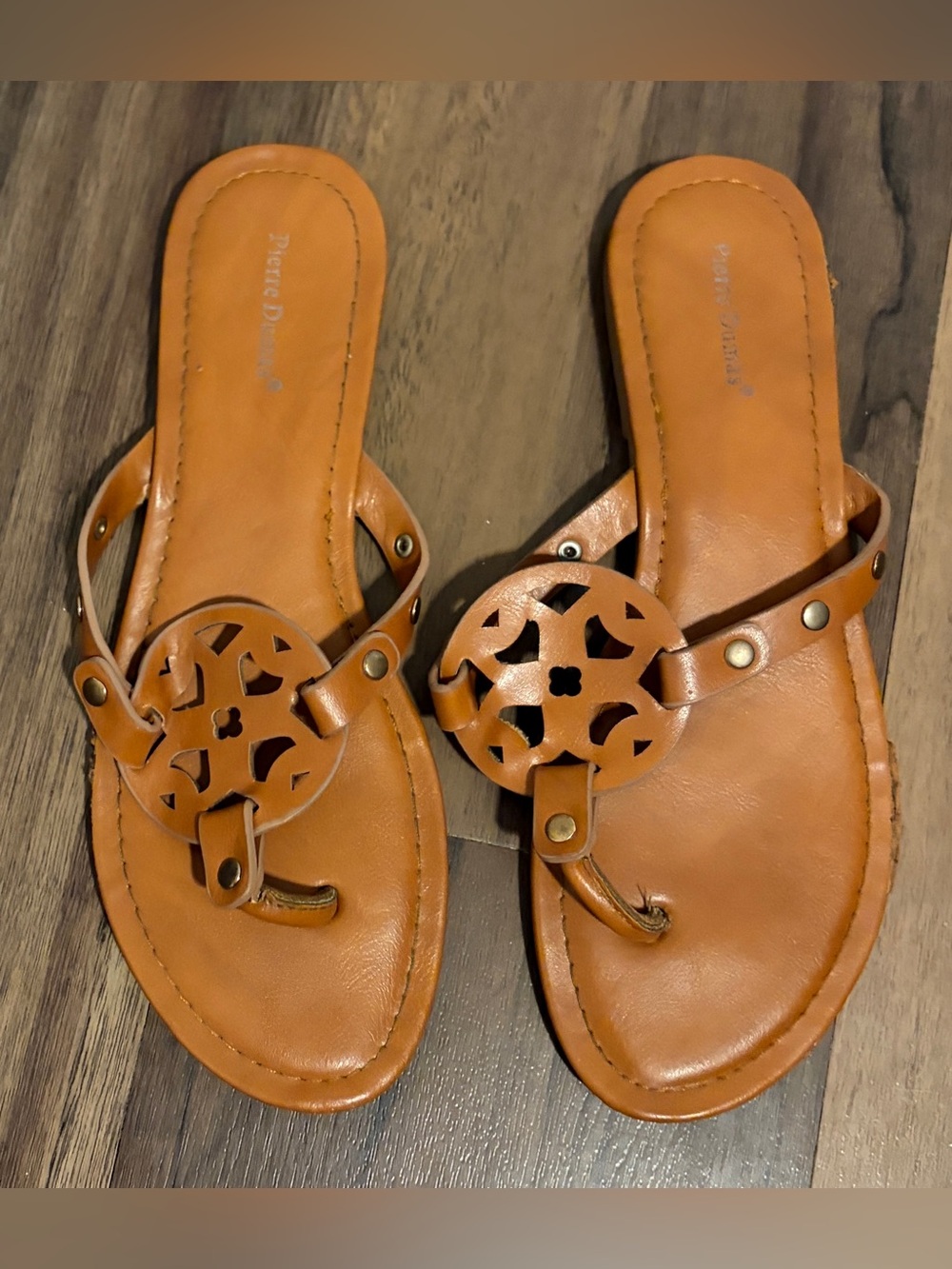 Tan Pierre Dumas Women's Sandals